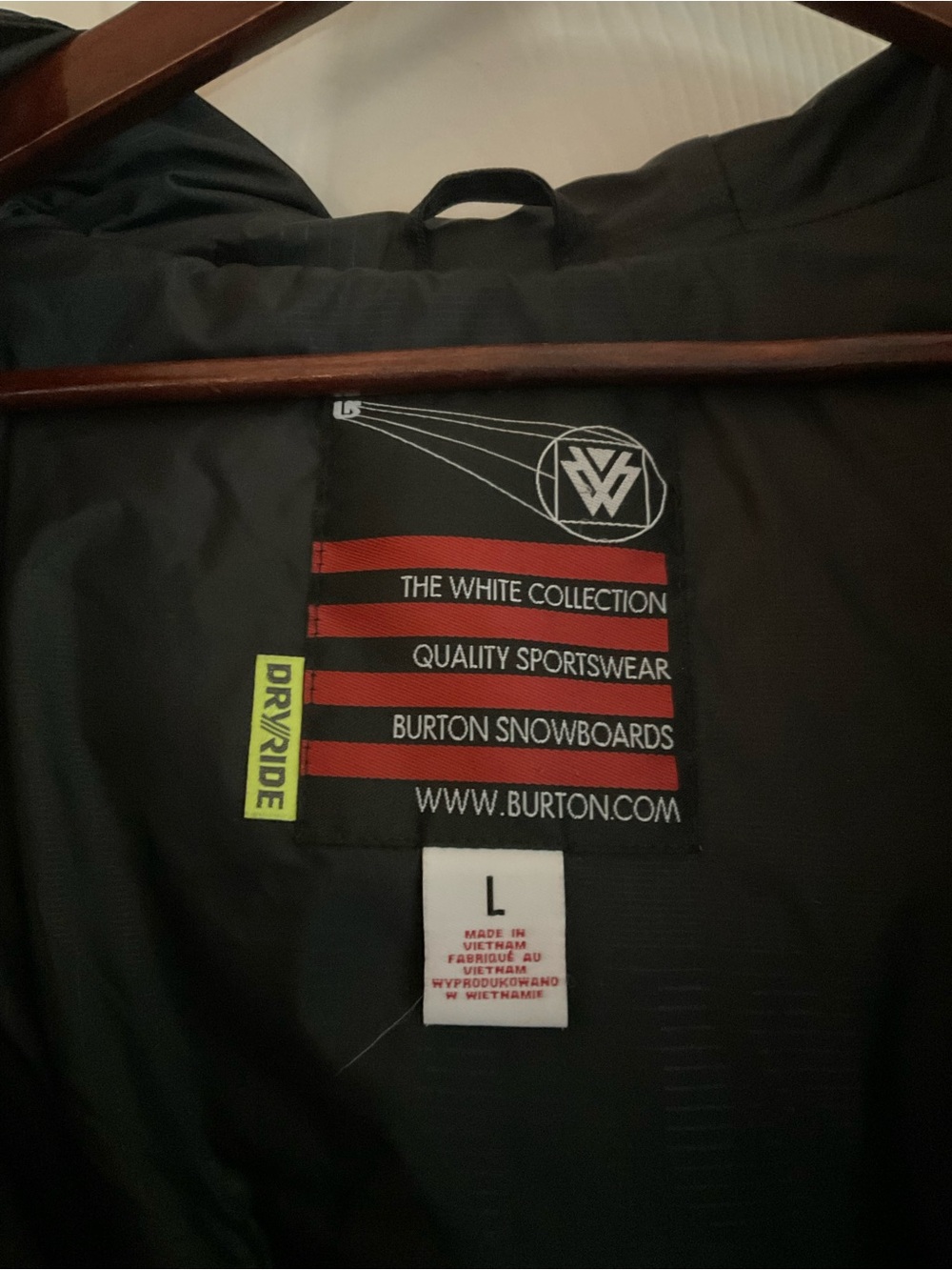 Shawn White Collection-Burton Men’s Black Snowboard/Ski Jacket
